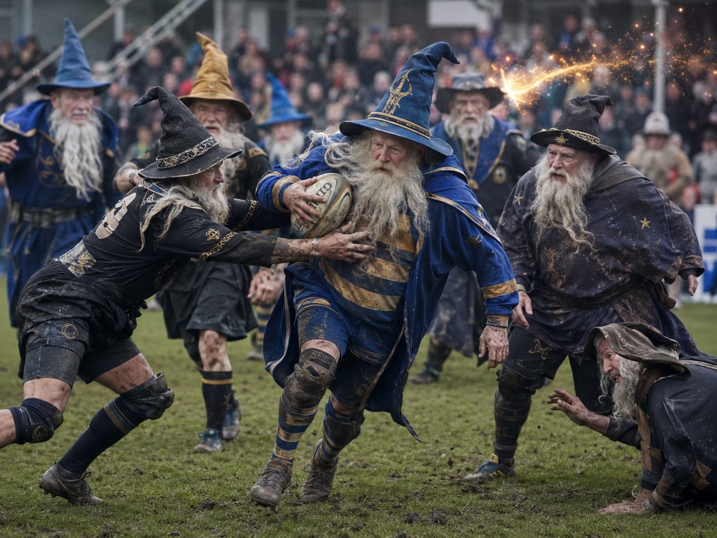 AAC-veteranen in clubkleuren