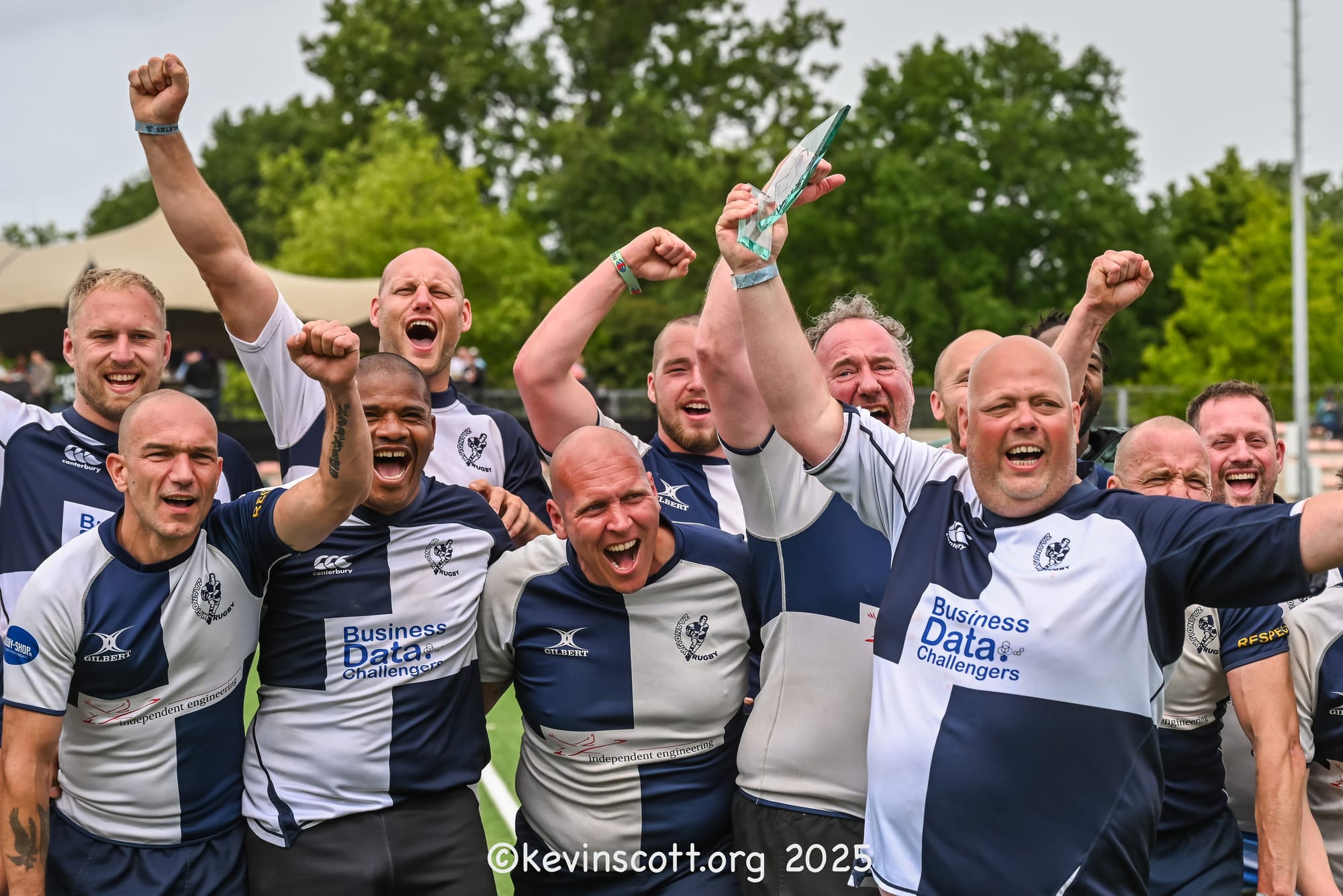 Winnaars van Vets 10s tijdens de Amsterdam Sevens